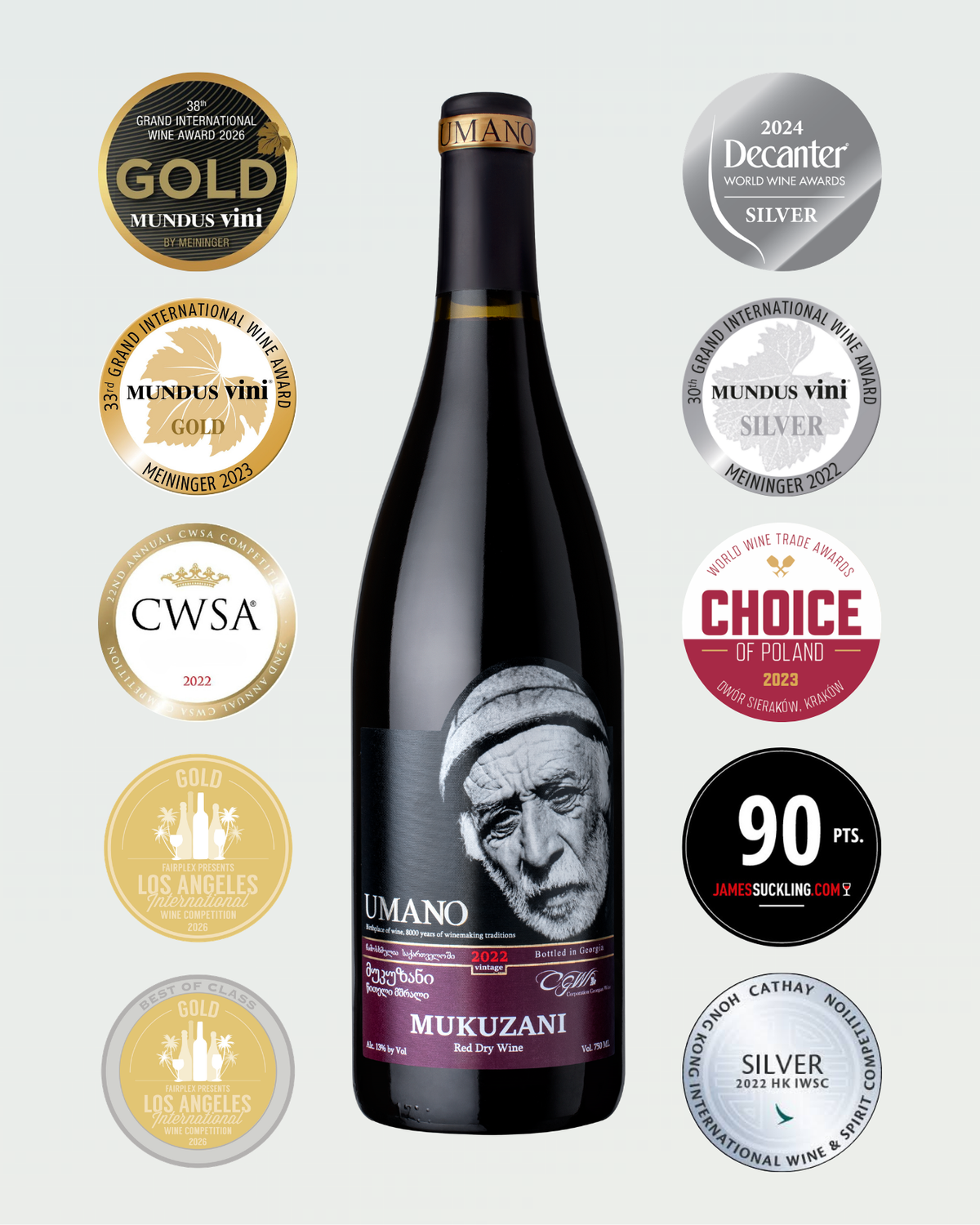 ムクザニ（Mukuzani）1999年 Mukuzani – Georgian Wine Shop